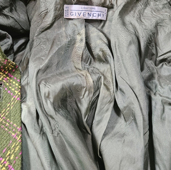 Givenchy 85% Wool Suit jacket women's vintage Size M - Picture 11 of 13